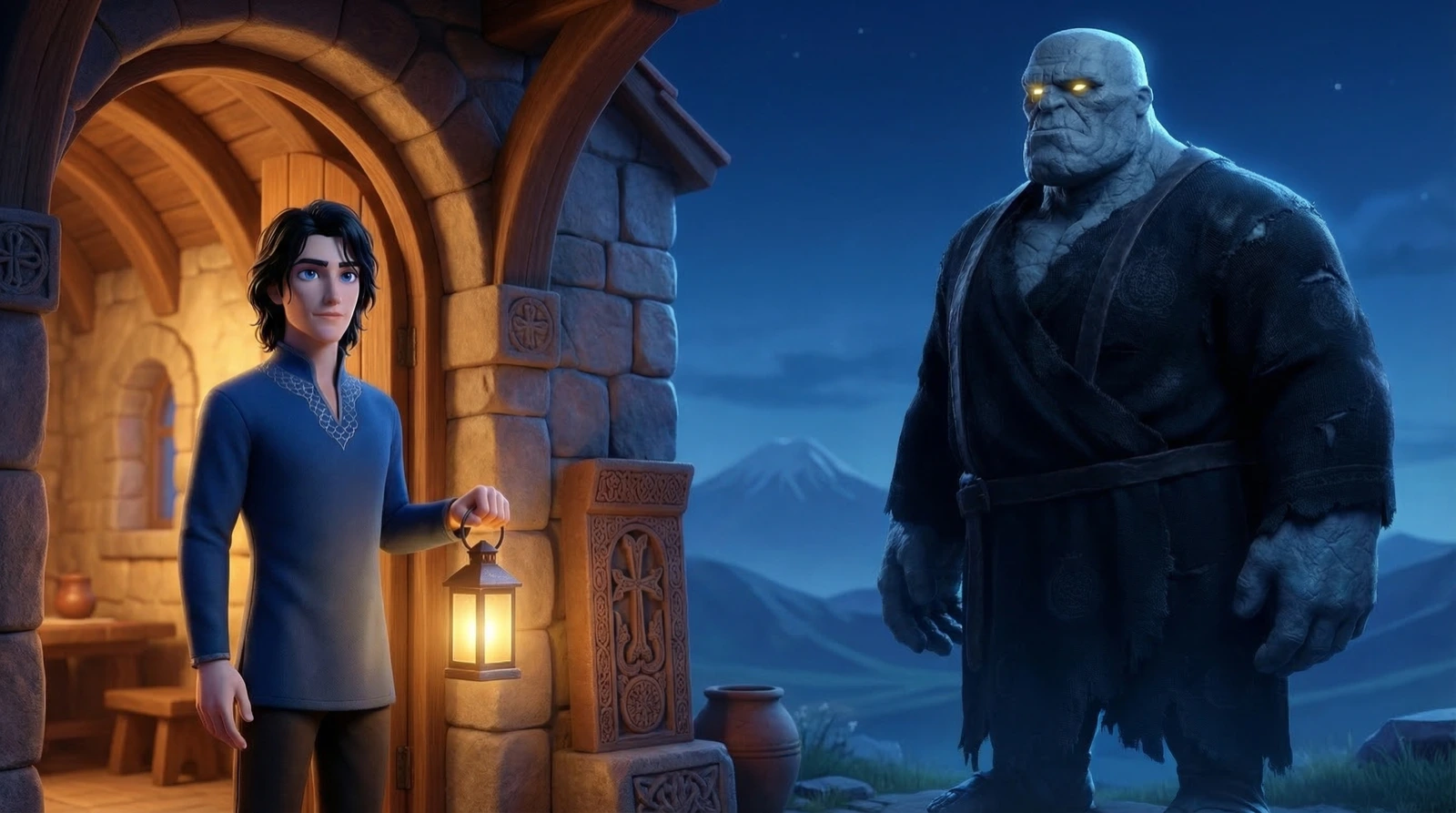 The Talking Fish — story illustration